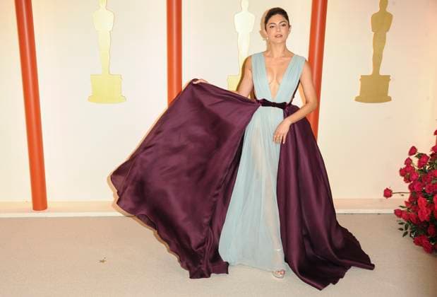 Monica Barbaro at arrivals for 95th Academy Awards - Arrivals 2, Dolby Theatre, Los Angeles, CA March 12, 2023. Photo By: Elizabeth Goodenough Everett Collection at arrivals for 95th Academy Awards - Arrivals 2, Dolby Theatre, Los Angeles, CA March 12, 2023. Photo By: Elizabeth Goodenough Everett Collection PUBLICATIONXNOTxINxCANxCHNxFRAxITAxJPNxNORxPOLxRUSxESPxUKxUSA