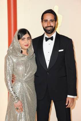 Malala Yousafzai at arrivals for 95th Academy Awards - Arrivals 2, Dolby Theatre, Los Angeles, CA March 12, 2023. Photo By: Elizabeth Goodenough Everett Collection at arrivals for 95th Academy Awards - Arrivals 2, Dolby Theatre, Los Angeles, CA March 12, 2023. Photo By: Elizabeth Goodenough Everett Collection PUBLICATIONXNOTxINxCANxCHNxFRAxITAxJPNxNORxPOLxRUSxESPxUKxUSA