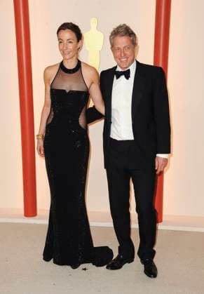 Anna Elisabet Eberstein, Hugh Grant at arrivals for 95th Academy Awards - Arrivals 3, Dolby Theatre, Los Angeles, CA March 12, 2023. Photo By: Elizabeth Goodenough Everett Collection at arrivals for 95th Academy Awards - Arrivals 3, Dolby Theatre, Los Angeles, CA March 12, 2023. Photo By: Elizabeth Goodenough Everett Collection PUBLICATIONXNOTxINxCANxCHNxFRAxITAxJPNxNORxPOLxRUSxESPxUKxUSA
