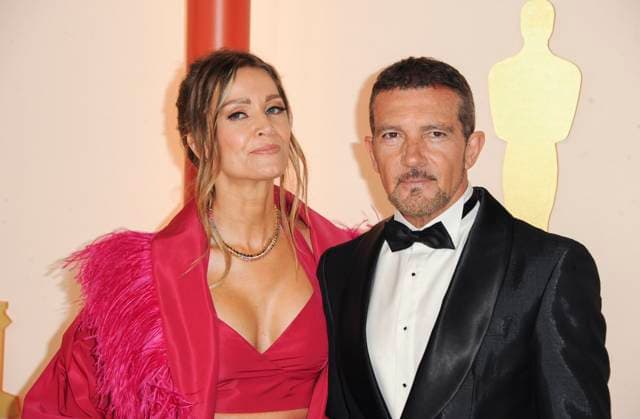 Nicole Kimpel, Antonio Banderas at arrivals for 95th Academy Awards - Arrivals 3, Dolby Theatre, Los Angeles, CA March 12, 2023. Photo By: Elizabeth Goodenough Everett Collection at arrivals for 95th Academy Awards - Arrivals 3, Dolby Theatre, Los Angeles, CA March 12, 2023. Photo By: Elizabeth Goodenough Everett Collection PUBLICATIONXNOTxINxCANxCHNxFRAxITAxJPNxNORxPOLxRUSxESPxUKxUSA
