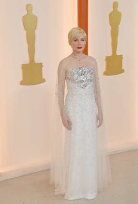 Michelle Williams attends the 95th annual Academy Awards at the Dolby Theatre in the Hollywood section of Los Angeles on Sunday, March 12, 2023.  LAP2023031211165 JIMxRUYMEN
