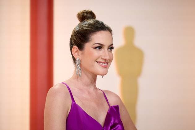 Elizabeth Wagmeister arrives on the red carpet of the 95th OscarsÂ® at the DolbyÂ® Theatre at Ovation Hollywood on Sunday, March 12, 2023.  Copyright: xx 34494-007PLX