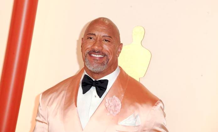 Dwayne Johnson at arrivals for 95th Academy Awards - Arrivals 4, Dolby Theatre, Los Angeles, CA March 12, 2023. Photo By: Elizabeth Goodenough Everett Collection at arrivals for 95th Academy Awards - Arrivals 4, Dolby Theatre, Los Angeles, CA March 12, 2023. Photo By: Elizabeth Goodenough Everett Collection PUBLICATIONXNOTxINxCANxCHNxFRAxITAxJPNxNORxPOLxRUSxESPxUKxUSA