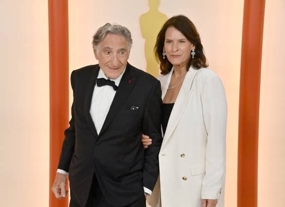 (L-R) Judd Hirsch and Kathryn Danielle attend the 95th annual Academy Awards at the Dolby Theatre in the Hollywood section of Los Angeles on Sunday, March 12, 2023.  LAP2023031211216 JIMxRUYMEN