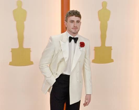 Paul Mescal attends the 95th annual Academy Awards at the Dolby Theatre in the Hollywood section of Los Angeles on Sunday, March 12, 2023.  LAP2023031211264 JIMxRUYMEN