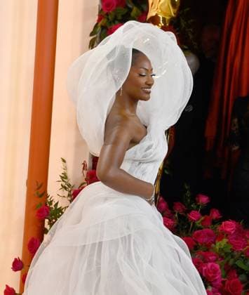Tems attends the 95th annual Academy Awards at the Dolby Theatre in the Hollywood section of Los Angeles on Sunday, March 12, 2023.  LAP2023031211271 JIMxRUYMEN