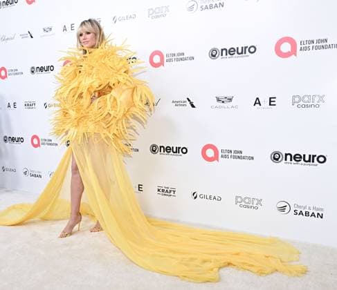 March 12, 2023, West Hollywood, California, USA: Heidi Klum during the 31st Annual Elton John AIDS Foundation Academy Viewing Party on Sunday March 12, 2023 at The City of West Hollywood Park in West Hollywood, California. BNS PI West Hollywood USA - ZUMAp124 20230312_zaa_p124_110 Copyright: xJOSExCASTANEDAx