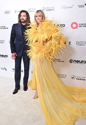 Bilder des Jahres 2023, Entertainment 03 März Entertainment Themen der Woche KW10 Entertainment Bilder des Tages March 12, 2023, West Hollywood, California, USA: Tom Kaulitz and Heidi Klum during the 31st Annual Elton John AIDS Foundation Academy Viewing Party on Sunday March 12, 2023 at The City of West Hollywood Park in West Hollywood, California. BNS PI West Hollywood USA - ZUMAp124 20230312_zaa_p124_113 Copyright: xJOSExCASTANEDAx
