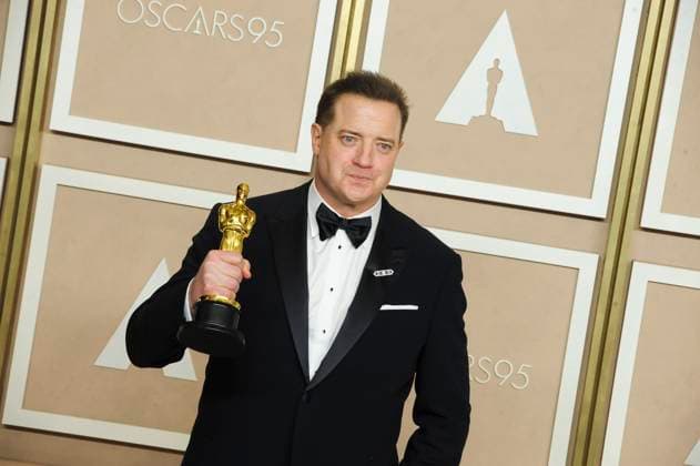 Brendan Fraser in the press room for 95th Academy Awards - Photo Room, Dolby Theatre, Los Angeles, CA March 12, 2023. Photo By: Elizabeth Goodenough/Everett Collection in the press room for 95th Academy Awards - Photo Room, Dolby Theatre, Los Angeles, CA March 12, 2023. Photo By: Elizabeth Goodenough/Everett Collection PUBLICATIONXNOTxINxCANxCHNxFRAxITAxJPNxNORxPOLxRUSxESPxUKxUSA