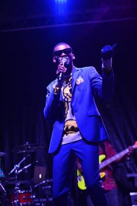 MIAMI GARDENS, FLORIDA - MARCH 12: Ronnie VOP performs live on stage during The 16th Annual Jazz in The Gardens Music Fest (JITG) day2 at Hard Rock Stadium on March 12, 2023 in Miami Gardens, Florida. Copyright: xMPI10x xMediaPunchx