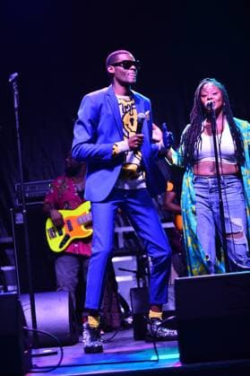 MIAMI GARDENS, FLORIDA - MARCH 12: Ronnie VOP performs live on stage during The 16th Annual Jazz in The Gardens Music Fest (JITG) day2 at Hard Rock Stadium on March 12, 2023 in Miami Gardens, Florida. Copyright: xMPI10x xMediaPunchx