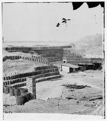 RECORD DATE NOT STATED Charleston, South Carolina. Interior view of Fort Sumter. Civil war photographs, 1861-1865 . United States, History, Civil War, 1861-1865. Copyright: xpiemagsx civwarpietiff12032023-3501 !ACHTUNG AUFNAHMEDATUM GESCHÄTZT!
