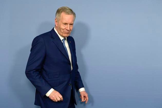 Christian Wulff at the press conference Here sounds good to me the nationwide project for more participation in music in the House of the Federal Press Conference Berlin, 14 03 2023 Foto:xF.xKernx xFuturexImage
