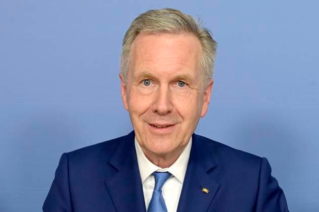 Christian Wulff at the press conference Here sounds good to me the nationwide project for more participation in music in the House of the Federal Press Conference Berlin, 14 03 2023 Foto:xF.xKernx xFuturexImage
