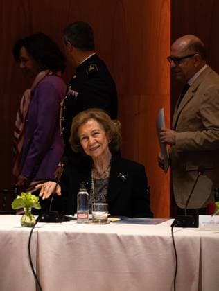 Queen Sofia during Board Anual Meeting of Reina Sofia Music School, March, 14, 2023. (2023031414)