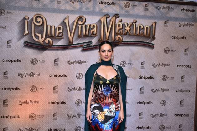 Que Viva Mexico Premiere in Mexiko-Stadt March 14, 2023, Mexico City, Mexico: Actress Ana de la Reguera attends the red carpet of Ã¢â‚¬ËœQue Viva MexicoÃ¢â‚¬â ¢ film Premiere at Cinepolis Oasis Coyoacan. on March 14, 2023 in Mexico City, Mexico. Mexico City Mexico - ZUMAe321 20230315_zia_e321_017 Copyright: xCarlosxTischlerx
