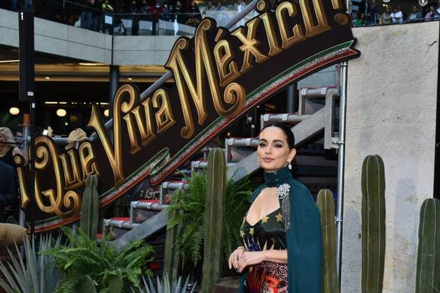Que Viva Mexico Premiere in Mexiko-Stadt March 14, 2023, Mexico City, Mexico: Actress Ana de la Reguera attends the red carpet of Ã¢â‚¬ËœQue Viva MexicoÃ¢â‚¬â ¢ film Premiere at Cinepolis Oasis Coyoacan. on March 14, 2023 in Mexico City, Mexico. Mexico City Mexico - ZUMAe321 20230315_zia_e321_021 Copyright: xCarlosxTischlerx