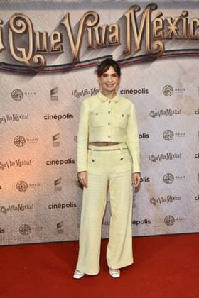 Que Viva Mexico Premiere in Mexiko-Stadt March 14, 2023, Mexico City, Mexico: Actress Adriana Louvier attends the red carpet of Ã¢â‚¬ËœQue Viva MexicoÃ¢â‚¬â ¢ film Premiere at Cinepolis Oasis Coyoacan. on March 14, 2023 in Mexico City, Mexico. Mexico City Mexico - ZUMAe321 20230315_zia_e321_041 Copyright: xCarlosxTischlerx