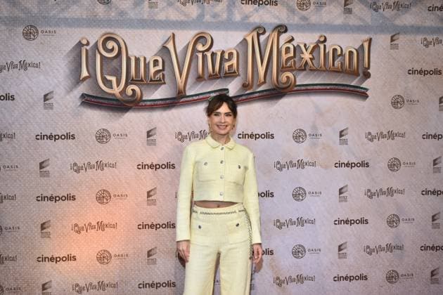 Que Viva Mexico Premiere in Mexiko-Stadt March 14, 2023, Mexico City, Mexico: Actress Adriana Louvier attends the red carpet of Ã¢â‚¬ËœQue Viva MexicoÃ¢â‚¬â ¢ film Premiere at Cinepolis Oasis Coyoacan. on March 14, 2023 in Mexico City, Mexico. Mexico City Mexico - ZUMAe321 20230315_zia_e321_046 Copyright: xCarlosxTischlerx