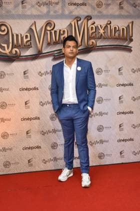 Que Viva Mexico Premiere in Mexiko-Stadt Que Viva Mexico Film Premiere March 14, 2023, Mexico City, Mexico: Actor Cuauhtli Jimenez attends the red carpet of ˜Que Viva Mexico™ film Premiere at Cinepolis Oasis Coyoacan. on March 14, 2023 in Mexico City, Mexico. (Photo by Carlos Tischler Eyepix Group) Copyright: xCarlosxTischler xEyepixxGroupx CT_14032023_89818