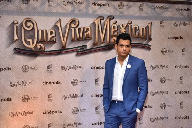 Que Viva Mexico Premiere in Mexiko-Stadt March 14, 2023, Mexico City, Mexico: Actor Cuauhtli Jimenez attends the red carpet of Ã¢â‚¬ËœQue Viva MexicoÃ¢â‚¬â ¢ film Premiere at Cinepolis Oasis Coyoacan. on March 14, 2023 in Mexico City, Mexico. Mexico City Mexico - ZUMAe321 20230315_zia_e321_068 Copyright: xCarlosxTischlerx