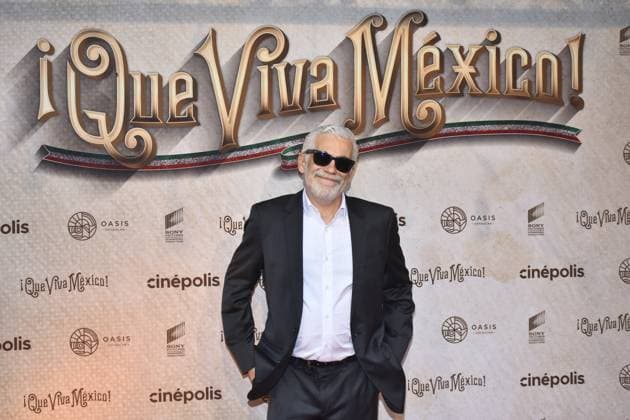 Que Viva Mexico Premiere in Mexiko-Stadt Que Viva Mexico Film Premiere March 14, 2023, Mexico City, Mexico: Director Luis Estrada attends the red carpet of ˜Que Viva Mexico™ film Premiere at Cinepolis Oasis Coyoacan. on March 14, 2023 in Mexico City, Mexico. (Photo by Carlos Tischler Eyepix Group) Copyright: xCarlosxTischler xEyepixxGroupx CT_14032023_89850