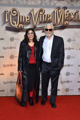 Que Viva Mexico Premiere in Mexiko-Stadt March 14, 2023, Mexico City, Mexico: Director Luis Estrada and Sandra Solares attend the red carpet of Ã¢â‚¬ËœQue Viva MexicoÃ¢â‚¬â ¢ film Premiere at Cinepolis Oasis Coyoacan. on March 14, 2023 in Mexico City, Mexico. Mexico City Mexico - ZUMAe321 20230315_zia_e321_096 Copyright: xCarlosxTischlerx