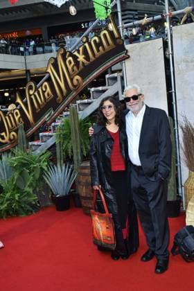 Que Viva Mexico Premiere in Mexiko-Stadt March 14, 2023, Mexico City, Mexico: Director Luis Estrada and Sandra Solares attend the red carpet of Ã¢â‚¬ËœQue Viva MexicoÃ¢â‚¬â ¢ film Premiere at Cinepolis Oasis Coyoacan. on March 14, 2023 in Mexico City, Mexico. Mexico City Mexico - ZUMAe321 20230315_zia_e321_097 Copyright: xCarlosxTischlerx