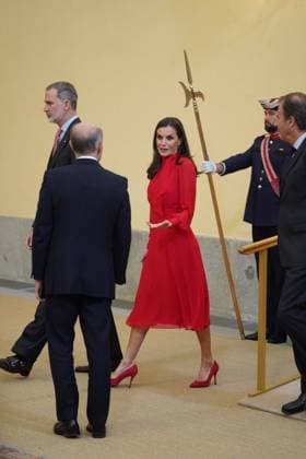 Spanish King Felipe VI and Letizia during 10 edition of Embajadores Honorarios de la marca Espana in Madrid on Wednesday, 15 March 2023 Cordon Press