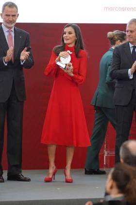 Spanish King Felipe VI and Letizia during 10 edition of Embajadores Honorarios de la marca Espana in Madrid on Wednesday, 15 March 2023 Cordon Press