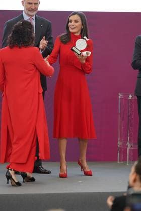 Spanish King Felipe VI and Letizia during 10 edition of Embajadores Honorarios de la marca Espana in Madrid on Wednesday, 15 March 2023 Cordon Press
