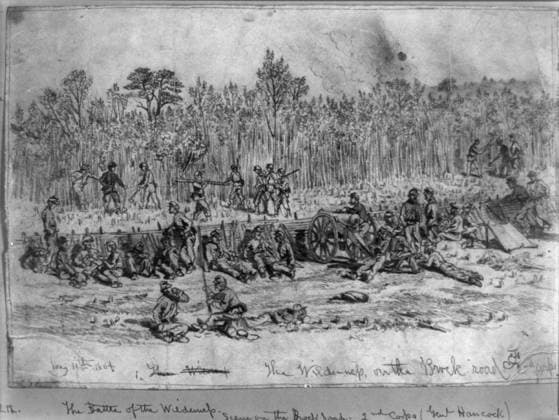 RECORD DATE NOT STATED The Wilderness, on the Brock road, 2nd Corps--May 11th 1864 E.F.. Morgan collection of Civil War drawings. Wilderness, Battle of the, Va, 1864, Military personnel, 1860-1870, United States, History, Civil War, 1861-1865, Campaigns & battles, United States, Virginia Copyright: xpiemagsx civwarpietiff12032023-873 !ACHTUNG AUFNAHMEDATUM GESCHÄTZT!