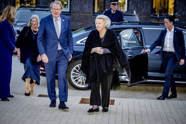 Entertainment Bilder des Tages Prinzessin Beatrix beim Prinz Friso Engineering Award in Papendrecht PAPENDRECHT - Princess Beatrix during the presentation of the ninth Prince Friso Engineering Prize in the Boskalis Auditorium. ANP ROBIN UTRECHT netherlands out - belgium out  Copyright: xx x465059575x originalFilename: 465059575.jpg
