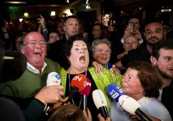 BATHMEN - BBB leader Caroline van der Plas responds to the results for the Provincial Council elections. ANP SEM VAN DER WAL netherlands out - belgium out  Copyright: xx x465072351x originalFilename: 465072351.jpg
