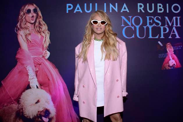 Paulina Rubio Launches Album ˜No Es Mi Culpa™ March 15, 2023, Mexico City, Mexico: Mexican singer Paulina Rubio poses for photos during the photocall to promote their album No es Mi culpa at Mondrian Mexico City Hotel. on March 15, 2023 in Mexico City, Mexico. (Photo by Jorge Gonzalez Eyepix Group) Copyright: xJorgexGonzalez xEyepixxGroupx JG_15032023_89896