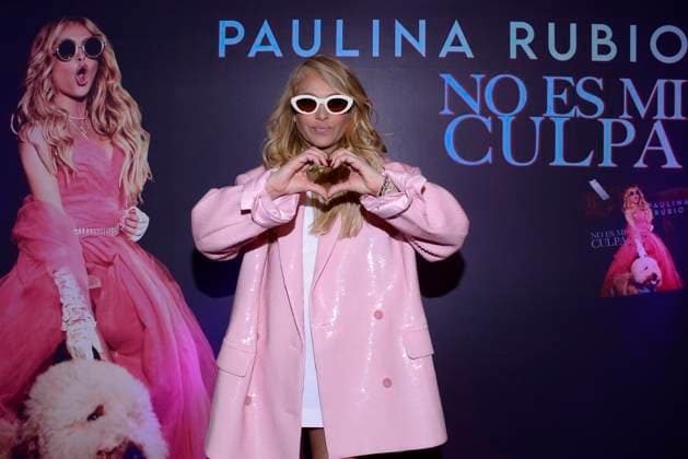 Paulina Rubio Launches Album ˜No Es Mi Culpa™ March 15, 2023, Mexico City, Mexico: Mexican singer Paulina Rubio poses for photos during the photocall to promote their album No es Mi culpa at Mondrian Mexico City Hotel. on March 15, 2023 in Mexico City, Mexico. (Photo by Jorge Gonzalez Eyepix Group) Copyright: xJorgexGonzalez xEyepixxGroupx JG_15032023_89901