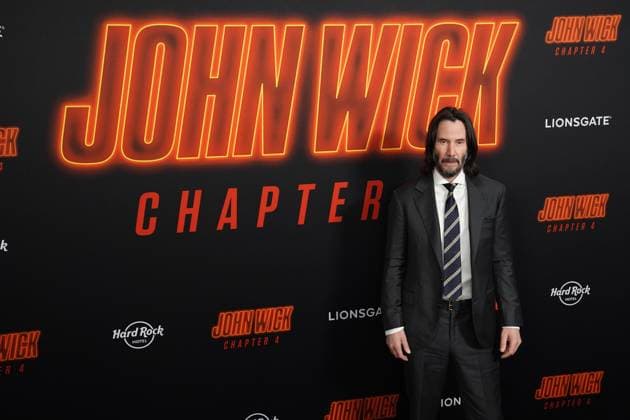 Entertainment Themen der Woche KW11 Entertainment Bilder des Tages Keanu Reeves at arrivals for JOHN WICK: CHAPTER 4 Special Screening, AMC Lincoln Square IMAX, New York, NY March 15, 2023. Photo By: Kristin Callahan Everett Collection at arrivals for JOHN WICK: CHAPTER 4 Special Screening, AMC Lincoln Square IMAX, New York, NY March 15, 2023. Photo By: Kristin Callahan Everett Collection PUBLICATIONXNOTxINxCANxCHNxFRAxITAxJPNxNORxPOLxRUSxESPxUKxUSA