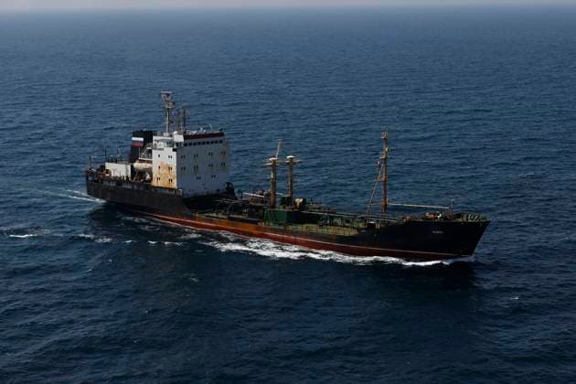 March 18, 2023, UNDEFINED, UNDEFINED, INDIAN OCEAN: A handout the Iranian Army on March 18, 2023, shows warships during a Russia, China, and Iran joint naval exercise in the Gulf of Oman. Russia, China, and Iran finished a joint maritime training in the Gulf of Oman. UNDEFINED INDIAN OCEAN - ZUMAi98_ 20230318_zih_i98_006 Copyright: xIranianxArmyxOfficex
