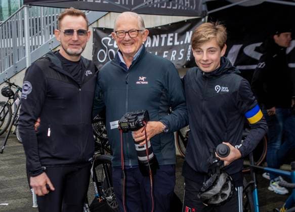Entertainment Themen der Woche KW11 Entertainment Bilder des Tages 19-03-2023 Heerenveen Prince Bernhard and his son Samuel and Pieter van Vollenhoven raising money for the Dutch 100 organized by Lymph & Co in Thialf Heerenveen. Â  Copyright: xPPEx