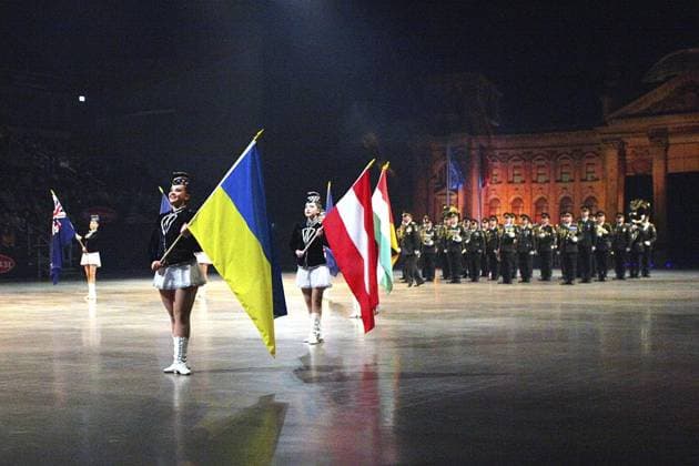 <p>Musikparade 2023: Europas größte Tournee der Militär- und Blasmusik am Sonntag den 19. März 2023 in der Rudolf-Weber-Arena Oberhausen Foto : Frank Oppitz FUNKE Foto Services< p> Buntes Deutschland NRW Oberhausen Copyright: FrankxOppitz