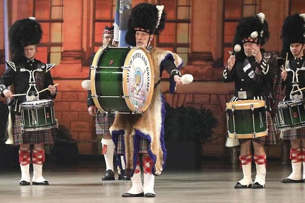 <p>Musikparade 2023: Europas größte Tournee der Militär- und Blasmusik am Sonntag den 19. März 2023 in der Rudolf-Weber-Arena Oberhausen Foto : Frank Oppitz FUNKE Foto Services< p> Buntes Deutschland NRW Oberhausen Copyright: FrankxOppitz