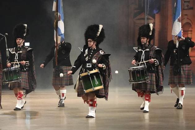 <p>Musikparade 2023: Europas größte Tournee der Militär- und Blasmusik am Sonntag den 19. März 2023 in der Rudolf-Weber-Arena Oberhausen Foto : Frank Oppitz FUNKE Foto Services< p> Buntes Deutschland NRW Oberhausen Copyright: FrankxOppitz