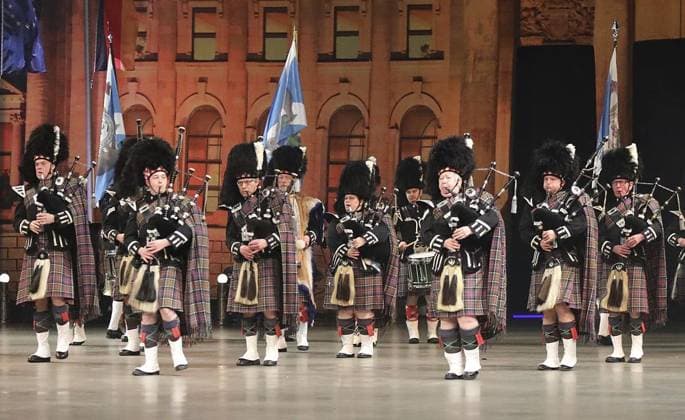 <p>Musikparade 2023: Europas größte Tournee der Militär- und Blasmusik am Sonntag den 19. März 2023 in der Rudolf-Weber-Arena Oberhausen Foto : Frank Oppitz FUNKE Foto Services< p> Buntes Deutschland NRW Oberhausen Copyright: FrankxOppitz