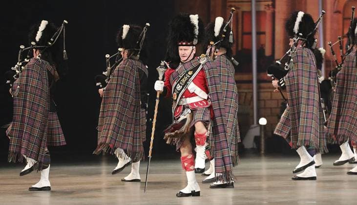 <p>Musikparade 2023: Europas größte Tournee der Militär- und Blasmusik am Sonntag den 19. März 2023 in der Rudolf-Weber-Arena Oberhausen Foto : Frank Oppitz FUNKE Foto Services< p> Buntes Deutschland NRW Oberhausen Copyright: FrankxOppitz