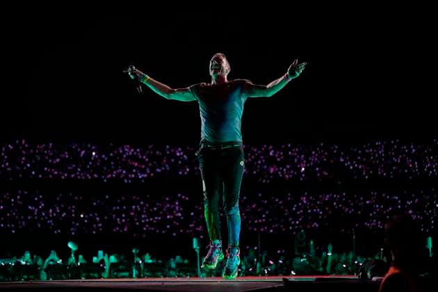 Entertainment Themen der Woche KW12 Entertainment Bilder des Tages CURITIBA, PR - 21.03.2023: COLDPLAY CURITIBA - Vocalist Chris Martin during Coldplay: Music of the Spheres at Major Antônio Couto Pereira Stadium in Curitiba, Paraná. x2352211x  ReinaldoxReginato