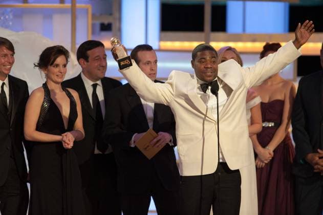 The 66th Golden Globe Awards (Telecast) Tina Fey, Tracy Morgan January 11, 2009. Photo Credit H.F.P.A.  Copyright: xH.F.P.A.x 34507-257THA The Hollywood Archive
