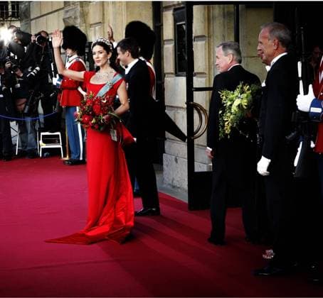 COPENHAGEN, DENMARK MAY 13 2004 - The wedding between Danish Crown Prince Frederik and Australian Miss Mary Donaldson took place in the Cathedral of Copenhagen, Denmark Friday May 14 2004. Members of the European royal families, and many other nobilities, attended the wedding. COPENHAGEN DENMARK x1012x *** COPENHAGEN, DENMARK MAY 13 2004 The wedding between Danish Crown Prince Frederik and Australian Miss Mary Donaldson took place in the Cathedral of Copenhagen, Denmark Friday May 14 2004 Members of the European royal families, and many other nobilities, attended the wedding COPENHAGEN DENMARK x1012x  Copyright: xTONIxSICAx DENMARK ROYAL WEDDING