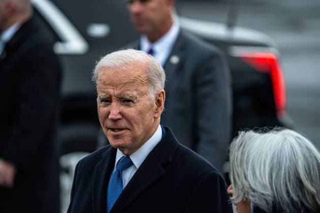 March 23, 2023, Ottawa, Ontario, Canada: U.S. President Joe Biden arrives in Canada to meet with Canadian Prime Minister Justin Trudeau for his first official visit to the country since he became president. Though visits from American presidents to Canada typically take place soon after election, Biden s inaugural visit to the northern neighbour has been delayed due to COVID-19 travel restrictions. Ottawa Canada - ZUMAs197 20230323_zaa_s197_251 Copyright: xKatherinexChengx