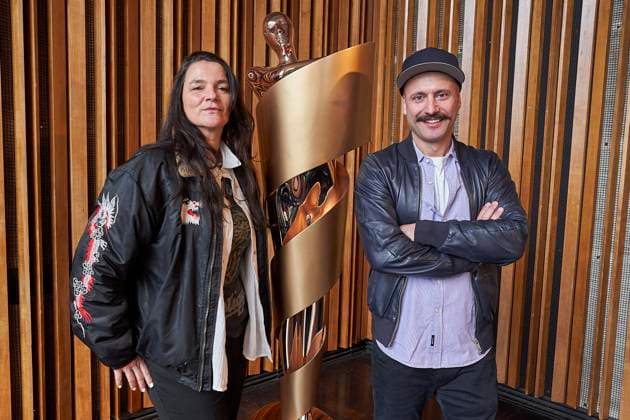 DEUTSCHER FILMPREIS 2023 Announcement of the Nominations Katja von Garnier and Vartan Bassil at DEUTSCHER FILMPREIS 2023 Announcement of the Nominations at Kino International on 24 03 2023 in Berlin Copyright: xEventpressxRadkex