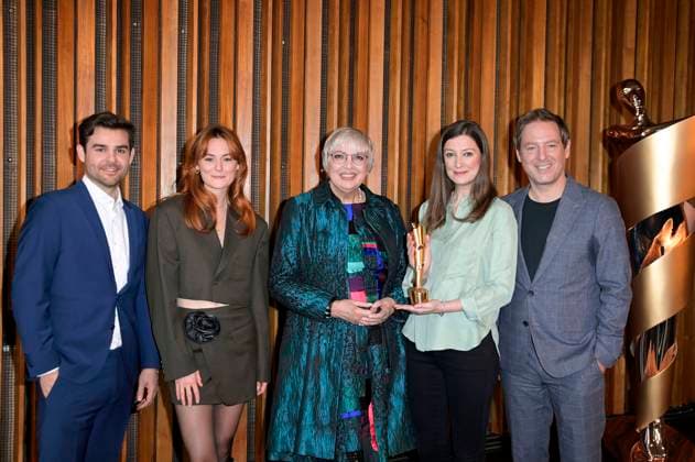 Lucas Reiber, Lea van Acken, Claudia Roth, Alexandra Maria Lara and Florian Gallenberger at the announcement of the nominations for the German Film Award 2023 at Kino International Berlin, 24 03 2023 Foto:xF.xKernx xFuturexImage